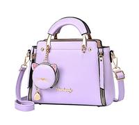 Sac à bandoulière portable pour femme, violet, Taille unique