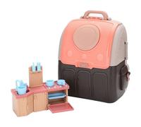Sac À Bandoulière Portable Pour Maison De Jeu, Kit De Cuisine, Sac À Dos De Rangement, Jouet De Jeu De Rôle, Capacité D'Apprentissage, Sacs De Jeu