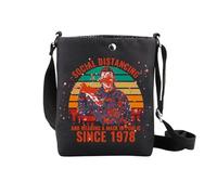 Sac à bandoulière pour amateur de film d'horreur - Cadeau pour fan de film effrayant - Cadeau Monster Mash - Sac à main inspiré du film tueur, Depuis 1978 CB2, large