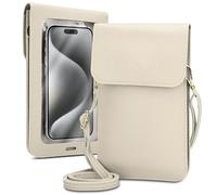 Sac à bandoulière pour Asus ZenFone MAX PRO M2 (6.3 pouces) petit sac à main avec compartiment pour téléphone portable et fenêtre, étui pour téléphone portable Sac à bandoulière pour femme