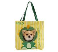 Sac à bandoulière pour chiens - Léger et de grande capacité, sac à bandoulière pour chats de voyage - pour chiots et chatons, promenades, sorties Shopping Camping