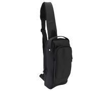 Sac à Bandoulière pour Console de Jeu de Grande capacité pour Steam Deck OLED ROG Ally X Legion Go S 2, Sac à Bandoulière Noir en PU et EVA pour Les Sorties de Voyage