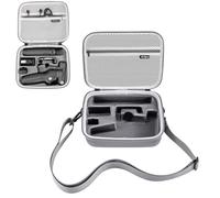 Sac à bandoulière pour DJI Osmo Mobile 7P/7 Stabilisateur de cardan Sac de Rangement Portable en PU avec Bretelles Sac de Transport de Voyage Anti-Rayures et Anti-Chute Accessoires