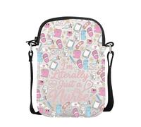 Sac à bandoulière pour école d'infirmière - Cadeau d'infirmière - Cadeau d'acceptation - Je suis littéralement juste une infirmière, Just a Nurse Cb UK, 0