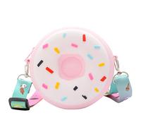 Sac à bandoulière pour enfants avec imprimé rond pour garçons et filles, sac à bandoulière multicolore réglable pour l'école, sac à bandoulière extra large, 1 pièce., Taille unique
