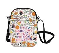 Sac à bandoulière pour enseignant en polyéthylène Phys Ed Coach Cadeau Coordonnateur PE Sac à bandoulière Éducation physique, Physicaled Cb UK