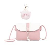 Sac À Bandoulière Pour Femme 1 Pièce, Pendentif En Peluche 1 Pièce, Sac À Bandoulière À Clapet, Sac Pour Filles De Mode, Sac À Bandoulière Réglable, Cadeau Pour Les Filles