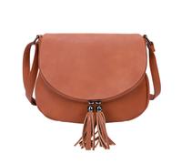Sac à Bandoulière pour Femme à Fermeture Éclair Gallantry Marron Marron