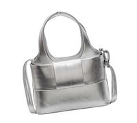 Sac à bandoulière pour femme au design coréen moderne avec un grand espace de rangement et des sacs à bandoulière pratiques, sac à main décontracté et élégant pour femme, Argenté., One Size