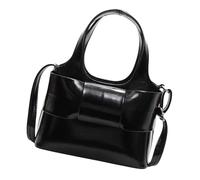 Sac à bandoulière pour femme au design coréen moderne avec un grand espace de rangement et des sacs à bandoulière pratiques, sac à main décontracté de grande capacité, Noir , One Size