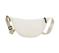 Sac à bandoulière pour femme - Bandoulière réglable - Fermeture éclair - Grande capacité - Décontracté - En nylon - Pour un usage quotidien - Sac à bandoulière pour femme, Blanc., Taille unique pour