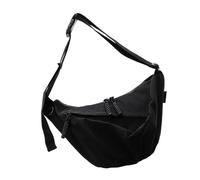 Sac à bandoulière pour femme de grande capacité, style coréen, messagers pour tous les jours, grande capacité, styles coréens, Noir , One Size