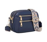 Sac à bandoulière pour femme en polyuréthane de couleur unie - Sac à bandoulière tendance à une épaule - Sac à bandoulière coloré fait à la main avec sangle de guitare - Petit sac à bandoulière pour