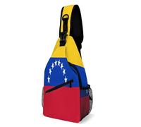 Sac à bandoulière pour femme et homme avec drapeau du Venezuela imprimé pour voyage, sport, randonnée, sac à dos, drapeau du Venezuela, 38 x 20 cm, Drapeau du Bangladesela, 38x20cm