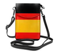 Sac à bandoulière pour femme imprimé drapeau de l'Allemagne - Parfait pour les voyages et le shopping, noir, taille unique