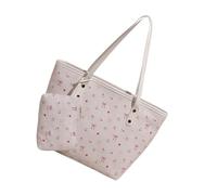 Sac à bandoulière pour femme - Joli sac à main en cuir synthétique - Grande capacité - Pour le shopping - Simple sous les bras - Pour le quotidien - Grande capacité - Armpite - Joli sac à main - Sac à
