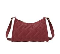 Sac à bandoulière pour femme Love Brodé Printemps et nouveau motif Personnalisé Pratique Sac pour téléphone portable à changer Deux poches Femme Ordinateur portable, Rose, Taille unique