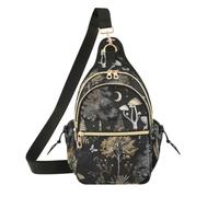 Sac à bandoulière pour femme Motif arbres de la forêt enchantée