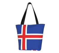 Sac à bandoulière pour femme Motif drapeau de l'Islande