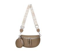 Sac à bandoulière pour femme - Polyvalent - Décontracté - Petit et tissé - Pour mère et enfant, kaki, Taille unique