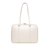 Sac à bandoulière pour femme, porte-documents léger, sac à bandoulière tendance, adapté pour le shopping, les réunions entre amis et le transport, blanc, L