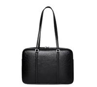 Sac à bandoulière pour femme, porte-documents léger, sac à bandoulière tendance, adapté pour le shopping, les réunions entre amis et le transport, Noir , L