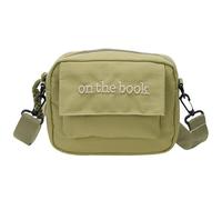 Sac à bandoulière pour femme pour homme, téléphone, messagers simples, styles japonais, shopping pour voyage, bandoulière en nylon pour femmes, style japonais, bandoulière, Vert, One Size