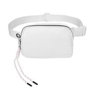Sac à bandoulière pour femme, sac à bandoulière décontracté, imperméable avec bandoulière réglable, tendance pour téléphone portable en plein air, Blanc, riferimento alla descrizione, Se référer