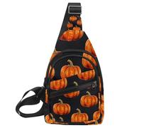 Sac à bandoulière pour femme - Sac à bandoulière Helloween Pumkins 2_97 - Sac à dos de voyage, Multicolore 19., 11.8x7x1.5in/30x18x4cm