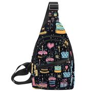 Sac à bandoulière pour femme - Sac à bandoulière pour femme - Motif nuages lever du soleil (1) Sac à dos de voyage, Multicolore 04, 11.8x7x1.5in/30x18x4cm