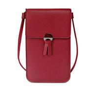 Sac à bandoulière pour femme, sac à bandoulière réglable avec fenêtre de téléphone visible, sac à bandoulière décontracté pour femme, bleu, taille L, E, Taille unique