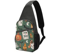 Sac à bandoulière pour femme, sac de voyage, pierres tombales et crânes, sac à bandoulière imprimé, style, taille unique, sacs à dos à bandoulière, Style :, Taille unique, Sacs à dos Sling