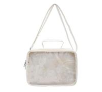 Sac à bandoulière pour femme, sac d'école, style japonais, messagers Itabag, esthétique, pour tous les jours, pour femme Itabag transparent, bandoulière japonaise pour l'école, blanc, One Size