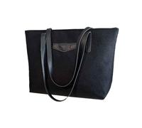 Sac à bandoulière pour femme Version 2024 et sac à main décontracté en lin grande capacité, Noir , One Size, Sacs à dos Sling