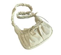 Sac à bandoulière pour femmes Beaux arcs Aisselles Sac à bandoulière Style coréen Sac messager Sac à provisions Cordon de serrage Sac à bandoulière pour femmes quotidiennes Sac à bandoulière Style