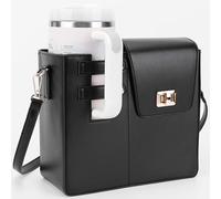 Sac à bandoulière pour Femmes, Sac à Main en Cuir PU pour Femme Thermale Thermique Porte-bagasseur, Cinq Compartiments intérieurs et Un Sac à Fermeture éclair derrière, Sac de messag