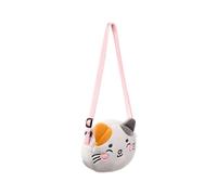 Sac à bandoulière pour fille en peluche - Lola, chat - animaux doux, sac fille