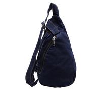 Sac à bandoulière pour homme - Pratique et stylé - Pour les voyages quotidiens et les activités de plein air, bleu, As shown in the figure