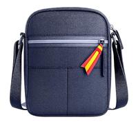 Sac à bandoulière pour homme style urbain et décontracté | Sac à bandoulière avec plusieurs compartiments | Léger et compact. Idéal pour un usage quotidien, les voyages ou le travail, bleu