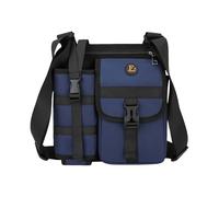 Sac à Bandoulière pour Hommes Pochette Imperméable Multi-Poches