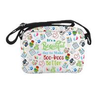 Sac à bandoulière pour infirmière pédiatrique avec inscription « It's a Beautiful Day to Make Boo-boos Better », Betterbag, Medium