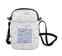 Sac à bandoulière pour instructeur de natation, cadeau pour coach, maman, sauveteur, Freestylecb-uk