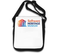 Sac à bandoulière pour la préservation numérique de l'histoire du logiciel Blanc