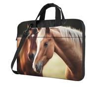 Sac à bandoulière pour ordinateur portable 14" Motif cheval