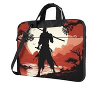 Sac à bandoulière pour ordinateur portable 14" pour homme et femme, sac à bandoulière étanche pour Samouraï avec poignée