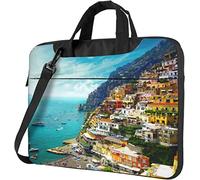 Sac à bandoulière pour ordinateur portable Blue Coast Positano Amalfi Italy Handle Laptop Briefcase