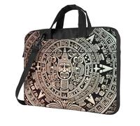 Sac à bandoulière pour ordinateur portable - Calendrier maya - Fin du monde - Avec bandoulière - 14"