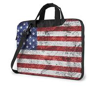 Sac à bandoulière pour Ordinateur Portable Chat imprimé étui pour Ordinateur Portable Sac à Main épaule Sac fourre-Tout Mallette de Voyage Drapeau américain indépendance quatrième de Juillet
