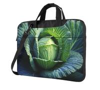 Sac à bandoulière pour ordinateur portable - Chou brillant - Avec bandoulière, Noir/blanc, 13 inch