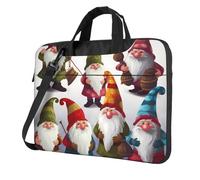 Sac à bandoulière pour ordinateur portable de 35,6 cm pour homme et femme, sac à bandoulière imperméable avec poignée et sangle de Noël